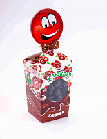 Cranberry jelly beans in glaze